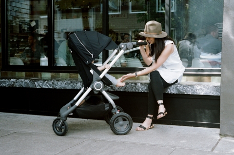 Joy Sunyoung Fitzgerald for Stokke Scoot / Photo by James Fitzgerald III 